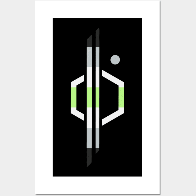 First Order CSL Pride (agender) Wall Art by DarthAstris